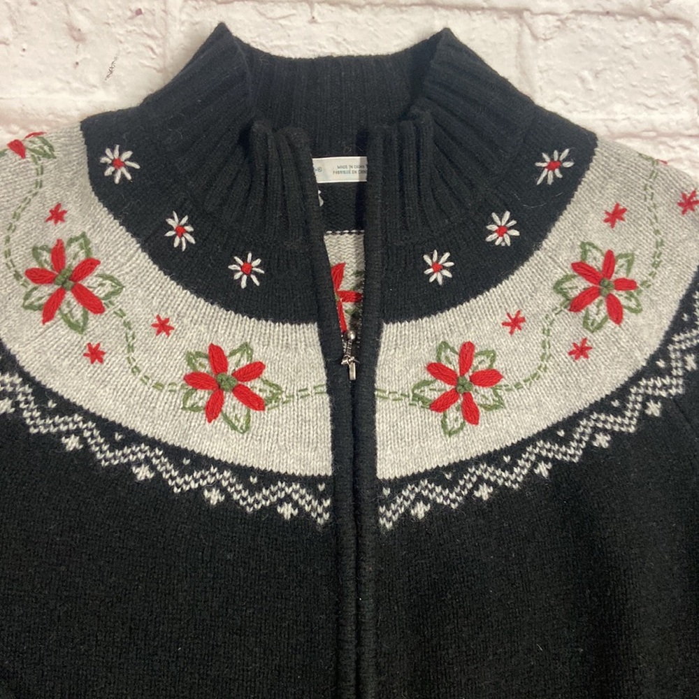Woolrich Sweater Zip Up Cardigan
